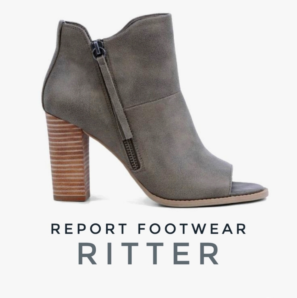REPORT FOOTWEAR- Ritter Peep Toe Booties